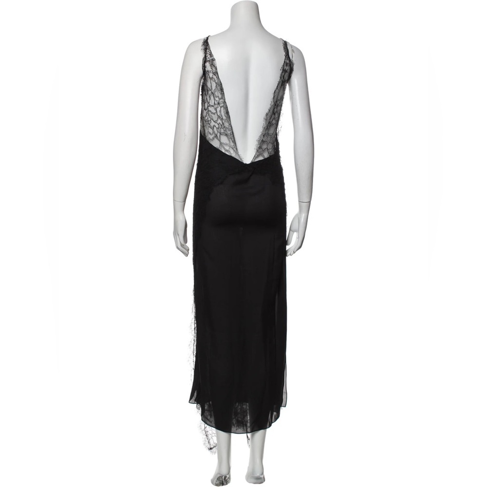 KHAITE Long Evening Dress in black. - Picture 4 of 10